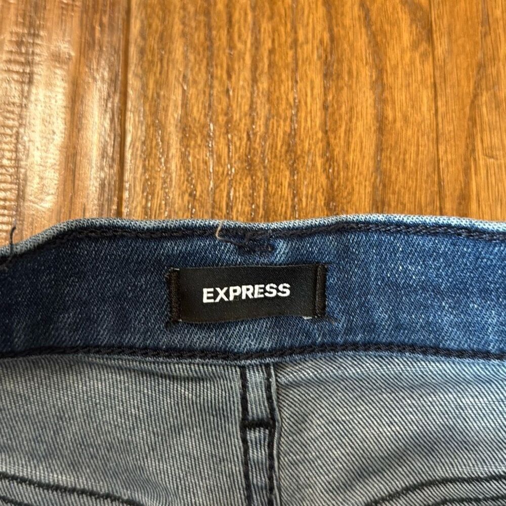 Express skinny mid rise button fly jeans size 2 - Picture 5 of 14